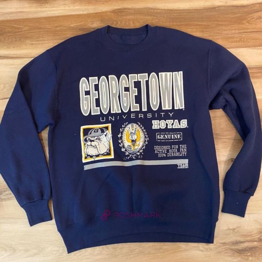 Vintage Georgetown Hoyas Shirt Russell Sweatshirt shirt luismercado3533